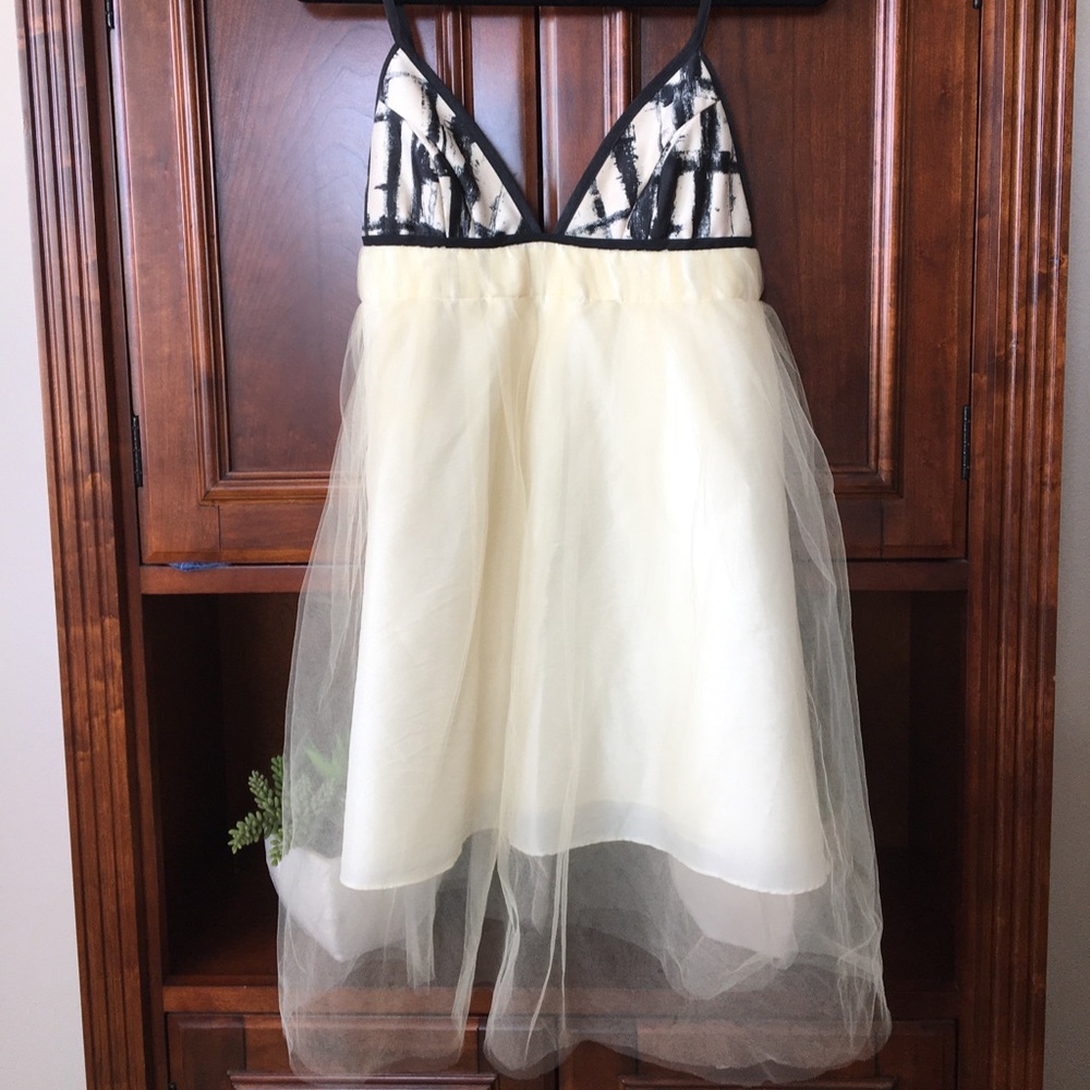 Free People tulle Tutu babydoll dress